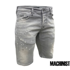 Мъжки къси дънки в сив цвят "Gray Jeans" №R697